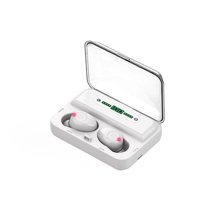 Wireless Hi-Fi Earbuds • Noise Reduction + LED Display Case
