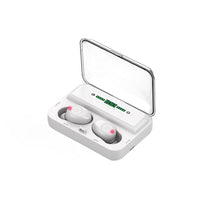 Wireless Hi-Fi Earbuds • Noise Reduction + LED Display Case