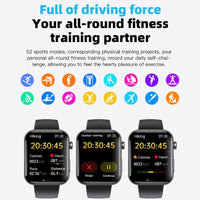 2025 Smart Health Tracker 2-in1 Smartwatch-Fitness, Heart Rate & Message Reminder