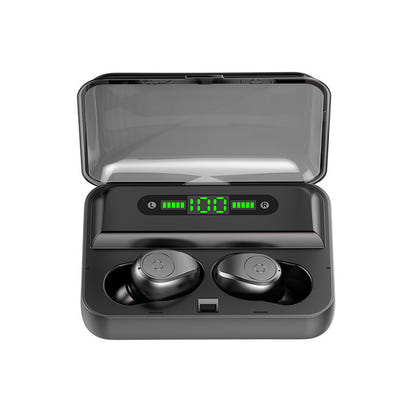 Wireless Hi-Fi Earbuds • Noise Reduction + LED Display Case