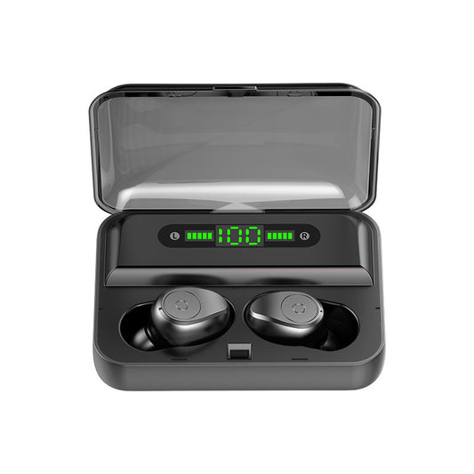Wireless Hi-Fi Earbuds • Noise Reduction + LED Display Case