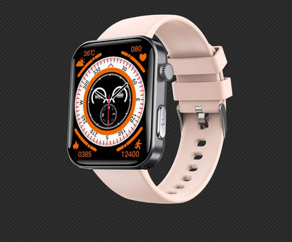 2025 Smart Health Tracker 2-in1 Smartwatch-Fitness, Heart Rate & Message Reminder