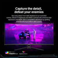 34” UltraWide Curved Gaming Monitor – 165Hz, WQHD, 1ms Response