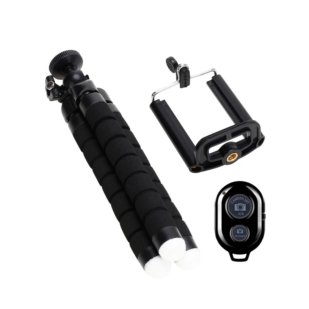 Flexible Phone Tripod with Remote – Adjustable Stand for TikTok & Photos