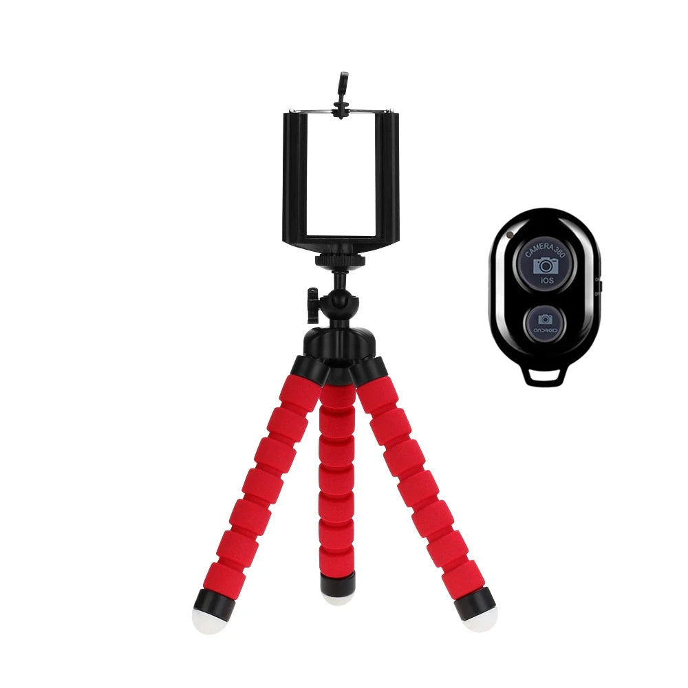 Flexible Phone Tripod with Remote – Adjustable Stand for TikTok & Photos