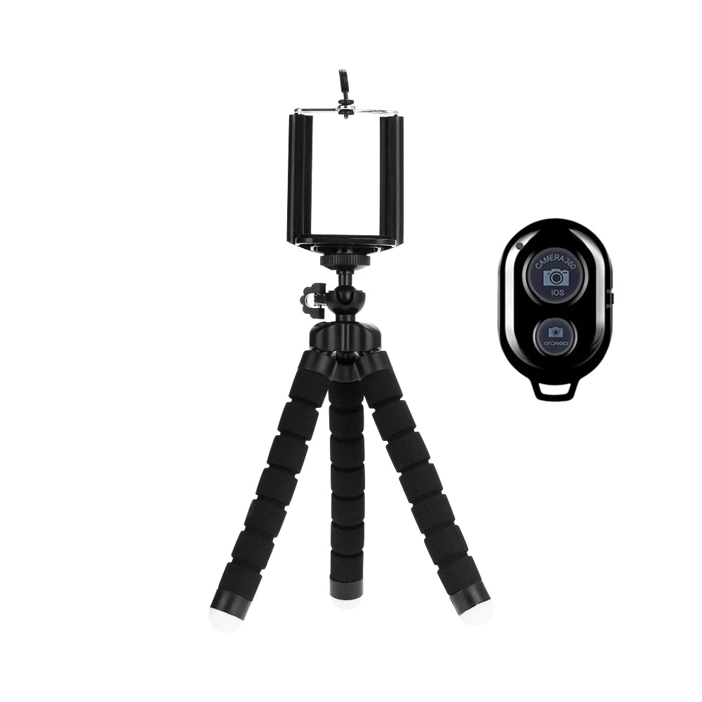 Flexible Phone Tripod with Remote – Adjustable Stand for TikTok & Photos