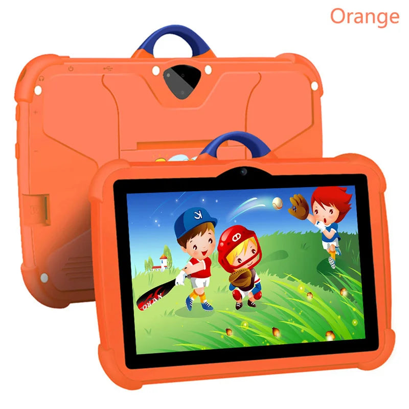 Kids 7-Inch Android Tablet – Shockproof Case, Learning Apps, Parental Controls