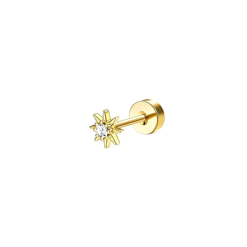 Lynda Kay’s Dainty Stainless Steel Stud Earrings