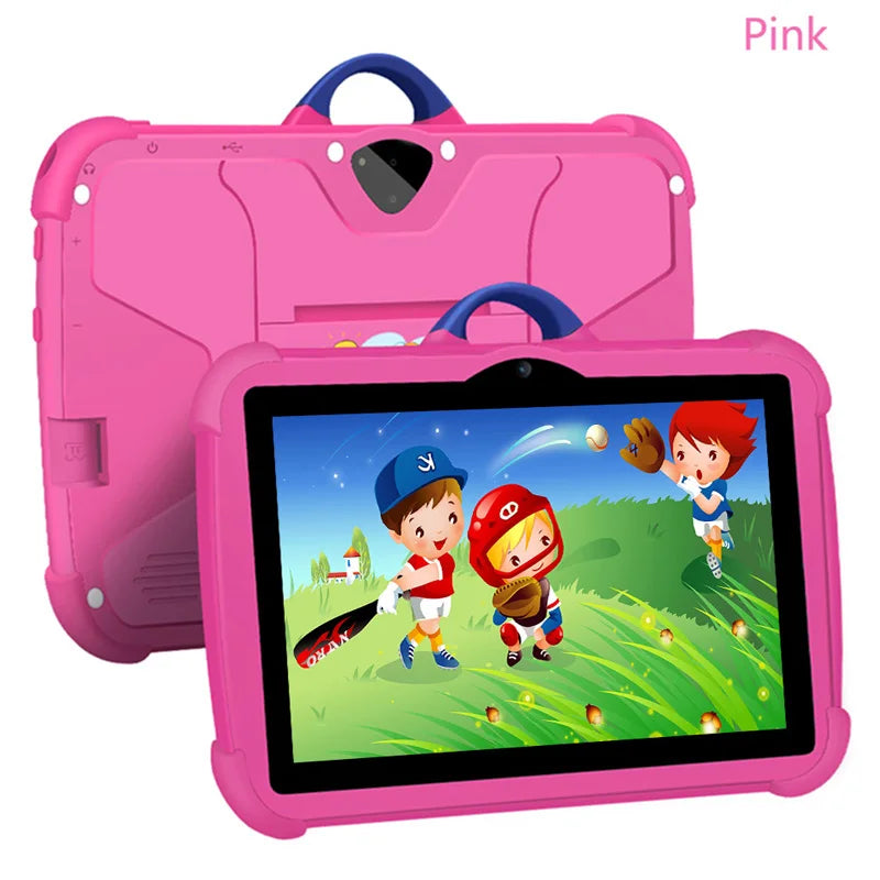 Kids 7-Inch Android Tablet – Shockproof Case, Learning Apps, Parental Controls