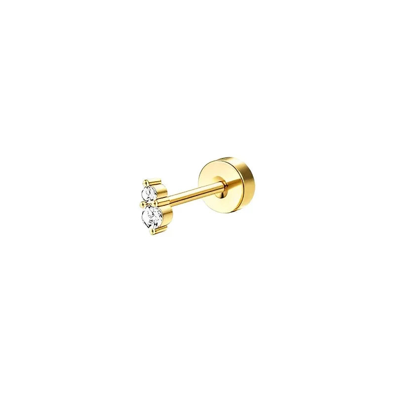 Lynda Kay’s Dainty Stainless Steel Stud Earrings