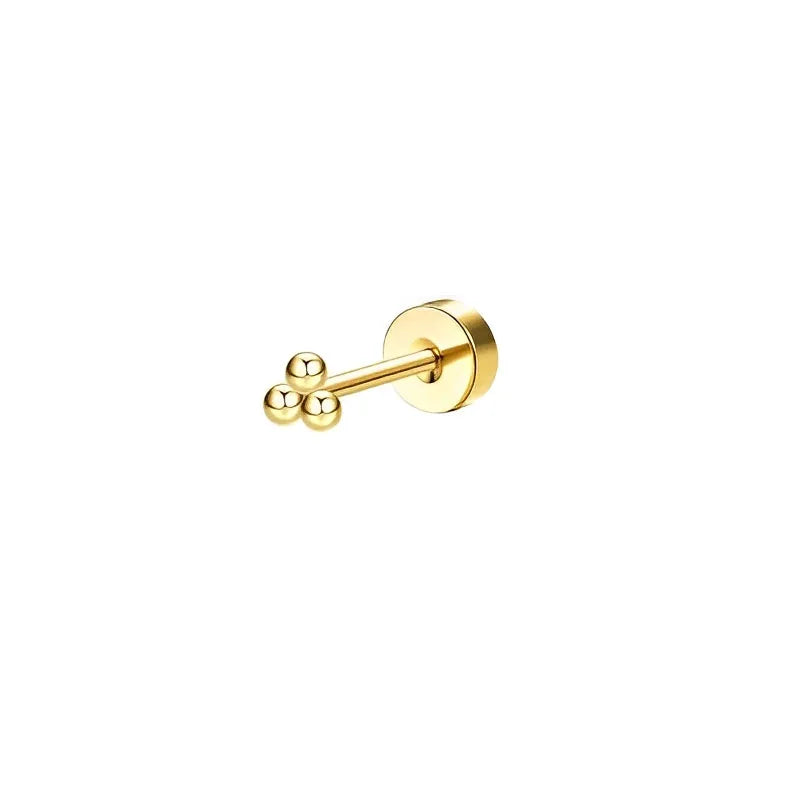 Lynda Kay’s Dainty Stainless Steel Stud Earrings