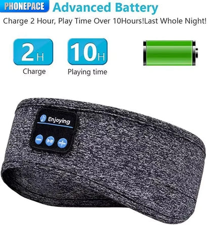 Bluetooth 3D Sleep Headphones Eye Mask – Wireless Music, HD Sound, Comfortable Sleep Mask
