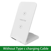 65W Fast Wireless Charging Stand-Fast Charge for iPhone & Samsung / Desktop Phone Holder