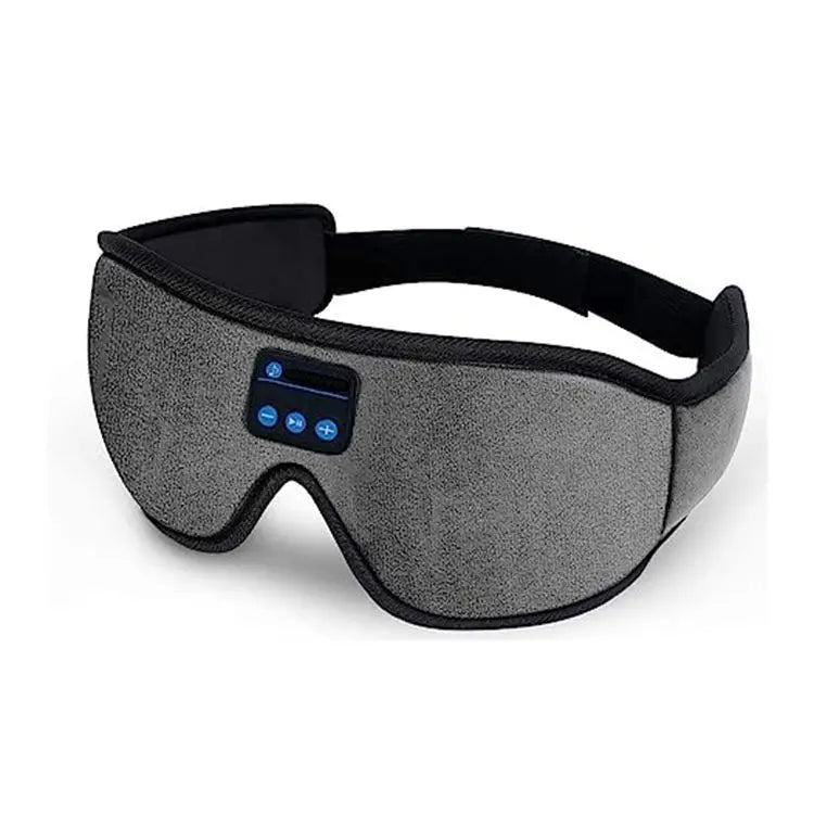 “Bluetooth sleep headband with 3D eye mask design”