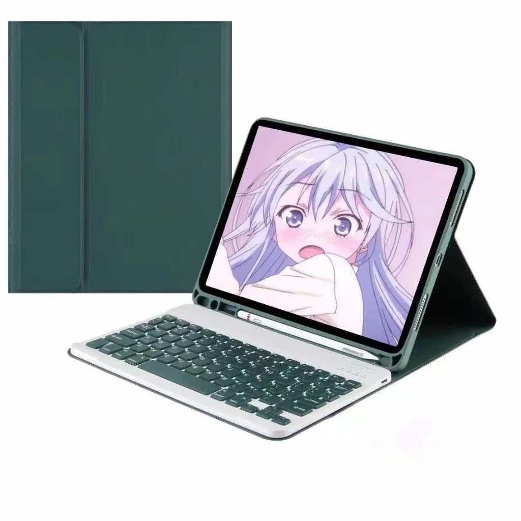 Magnetic iPad Keyboard Case with Touchpad – Slim, Wireless & Multi-Angle Stand