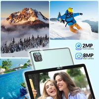 Android 14 Tablet Bundle – 10.1" Display, 8-Core Processor, 4GB RAM, 128GB Storage + Keyboard, Mouse & Case