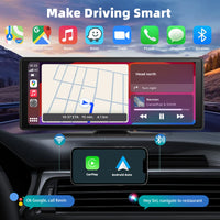 10" Smart Car Display – Wireless CarPlay & Android Auto, Touchscreen, Bluetooth, Backup Camera Ready