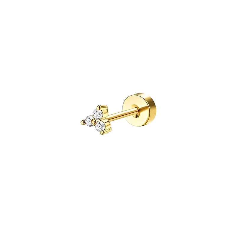 Lynda Kay’s Dainty Stainless Steel Stud Earrings
