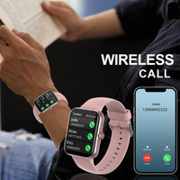 1.83” Bluetooth Smartwatch – Call, Fitness Tracking, Custom Wallpaper + Sports Modes