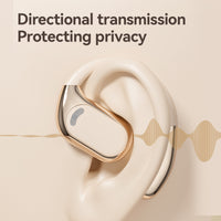 Fall Open - Ear Wireless Earphones Charging Case -, Lightweight Bluetooth 5.3 Noise-Cancelling Headphones (Ships from USA)